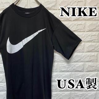 ナイキ(NIKE)の【NIKE】USA製 ビッグロゴ スウッシュ Tシャツ(Tシャツ/カットソー(半袖/袖なし))