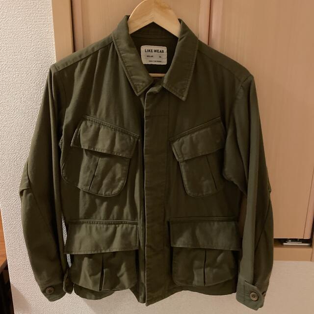 YAECA(ヤエカ)のYAECA LIKE WEAR fatigue jacket レディースのジャケット/アウター(ミリタリージャケット)の商品写真