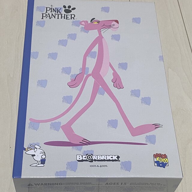 BE@RBRICK PINK PANTHER 100%&400% BE@RBRICK PINK PANTHER 100%&400%