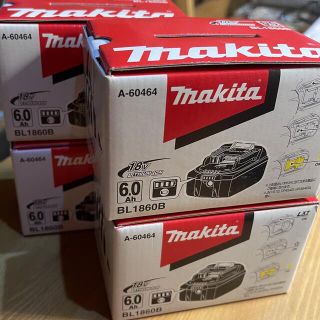 マキタ(Makita)のマキタ 純正 18v6Aバッテリー 4つ(バッテリー/充電器)