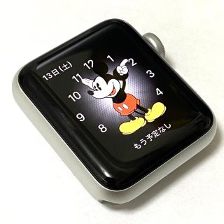 アップルウォッチ(Apple Watch)のApple Watch Series 3 GPS 38mm MQKU2J/A(腕時計(デジタル))