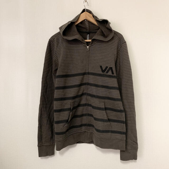 RVCA(USA)ビンテージコットンボーダーパーカ