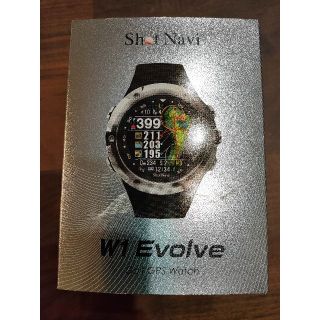 新品 ショットナビ エボルブ W1 Evolve BK　SN-EV-B(その他)