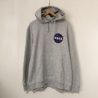 NASA(USA)H&Mビンテージグラフィックスウェットパーカ(パーカー)