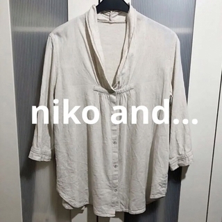 ニコアンド(niko and...)のniko and…  ノスタルジック風７部袖ブラウス　他2点(シャツ/ブラウス(長袖/七分))