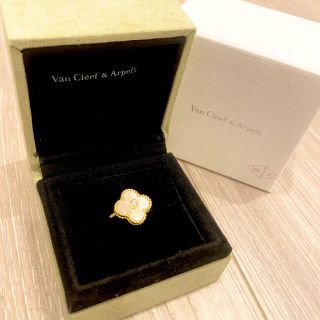 ヴァンクリーフアンドアーペル(Van Cleef & Arpels)のクローバー💍リング(リング(指輪))