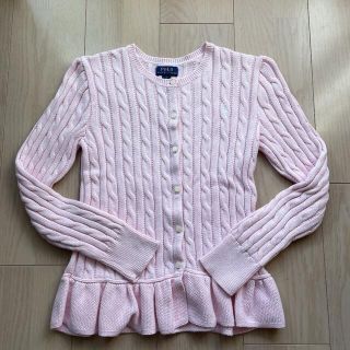 ポロラルフローレン(POLO RALPH LAUREN)のラルフローレン  キッズ　女の子　150 カーディガン　リバティ　トップス(カーディガン)