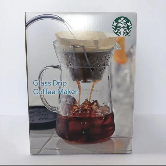 Starbucks Coffee(スターバックスコーヒー)のスターバックス コーヒーメーカー 耐熱ガラスポット＆ドリッパー スマホ/家電/カメラの調理家電(コーヒーメーカー)の商品写真