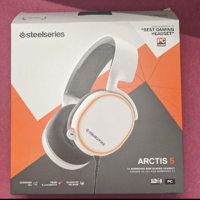 steelseris arctis5 white