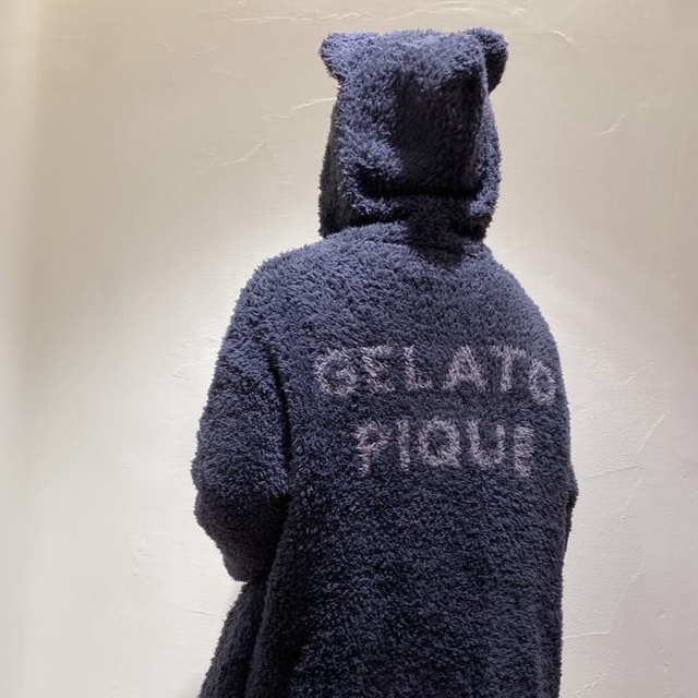 gelato pique - 新品 ジェラートピケ ハロウィン限定 クロネコパーカ