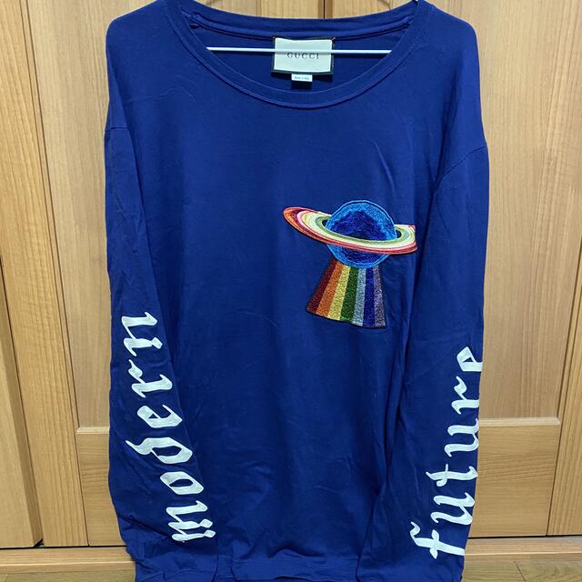 GUCCI UFO 刺繍 ロングTシャツ ブティック 12985円引き www.gold-and