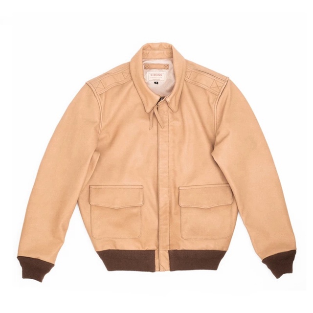 再入荷!!ヌメ革 A2フライトジャケット レザージャケット 再入荷!!ヌメ革 A2フライトジャケット レザージャケット
