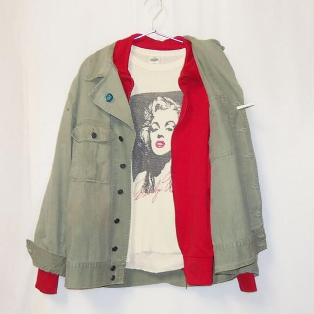 Maison Martin Margiela(マルタンマルジェラ)の▪️40’s【HBT】VINTAGE JACKET メンズのジャケット/アウター(ミリタリージャケット)の商品写真