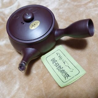 【伝統工芸品】万古焼　萬古焼　急須　梅柄　陶器(食器)