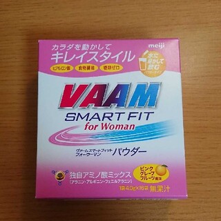 メイジ(明治)のVAAM スマートフィット 16袋 ピンクグレープフルーツ(アミノ酸)