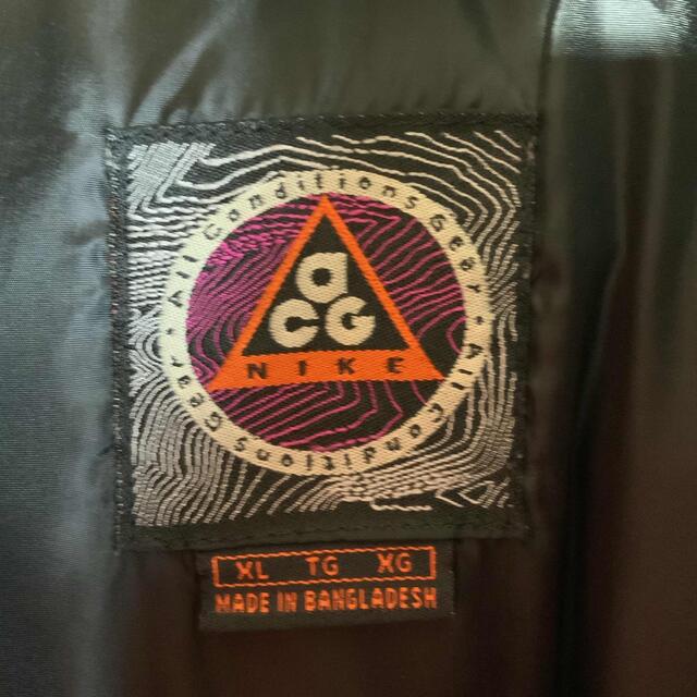NIKE - 【小文字タグ】ナイキ ACG 希少 90s 刺繍ロゴ ダウンジャケット