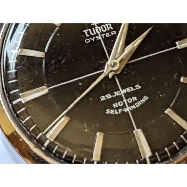 Tudor(チュードル)のチュードル アンティーク オイスター プリンス 小薔薇 7967 自動巻き メンズの時計(腕時計(アナログ))の商品写真