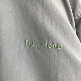 L.L.Bean - エルエルビーン 刺繍ロゴ フリース ナイロンジャケット ...