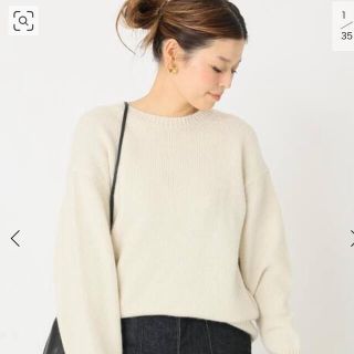 ドゥーズィエムクラス(DEUXIEME CLASSE)のDeuxieme Classe Slab Cashmere プルオーバー(ニット/セーター)