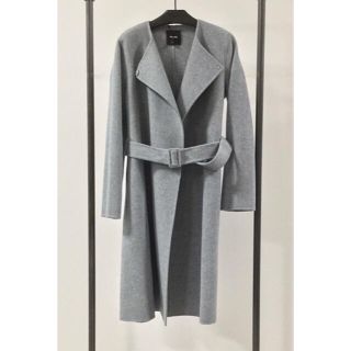 セオリー(theory)のTheory 19aw ノーカラーコート(ロングコート)