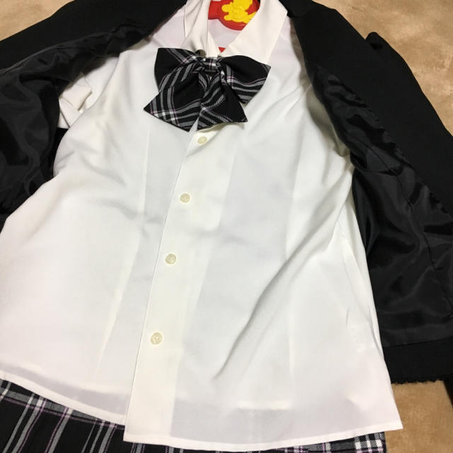 キッズスーツ&ローファーセット キッズ/ベビー/マタニティのキッズ服女の子用(90cm~)(ドレス/フォーマル)の商品写真