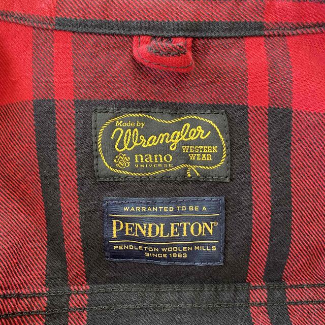 PENDLETON(ペンドルトン)のwrangler別注ペンドルトン　ジャケット メンズのジャケット/アウター(ブルゾン)の商品写真