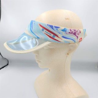 白木/黒塗り 確実正規品 シャネル サンバイザー 帽子 | www