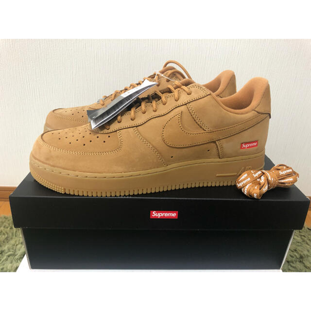 Supreme Nike Air Force 1 Low Flax Wheat