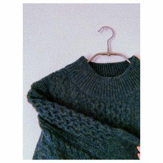 アトリエドゥサボン(l'atelier du savon)のGreen mix knit 🪴(ニット/セーター)