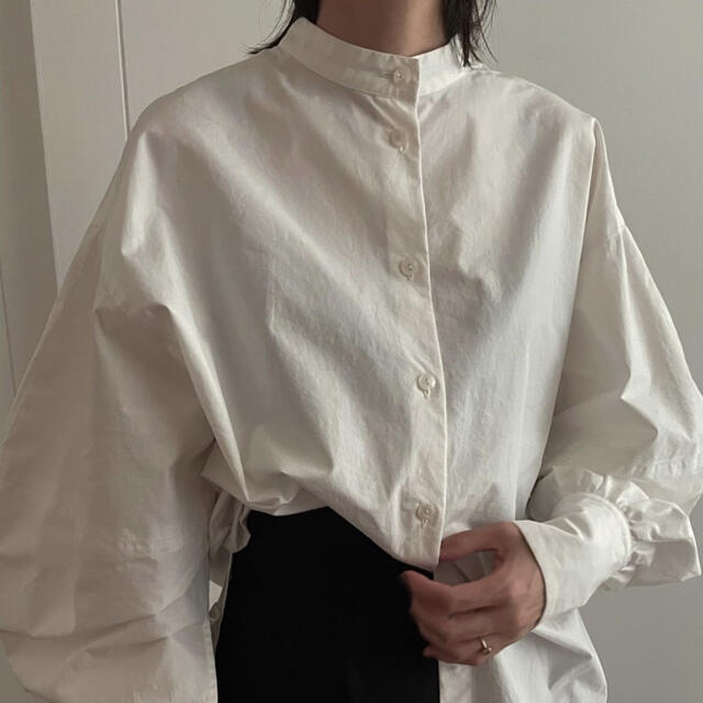 CLANE クラネ W FACE BOWTIE SHIRT 6