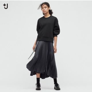 ユニクロ(UNIQLO)のUNIQLO+Jプリーツラップロングスカート(ロングスカート)