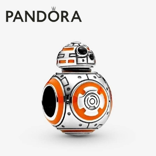 スターウォーズ【新品】PANDORA コラボ STARWARS BB-8 クロス＆ポーチ