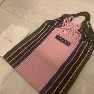 マルニ(Marni)のMARNI  ハンモックバック　マルニカフェ(トートバッグ)