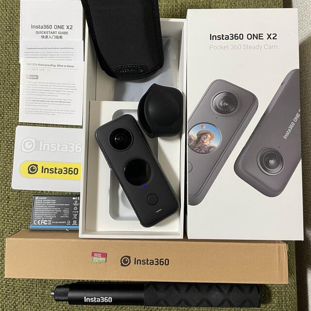 【専用】Insta360 ONE X2  本体 & オプション多数