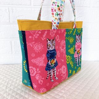 ハンドメイド♪ナタリーレテ トートバッグ