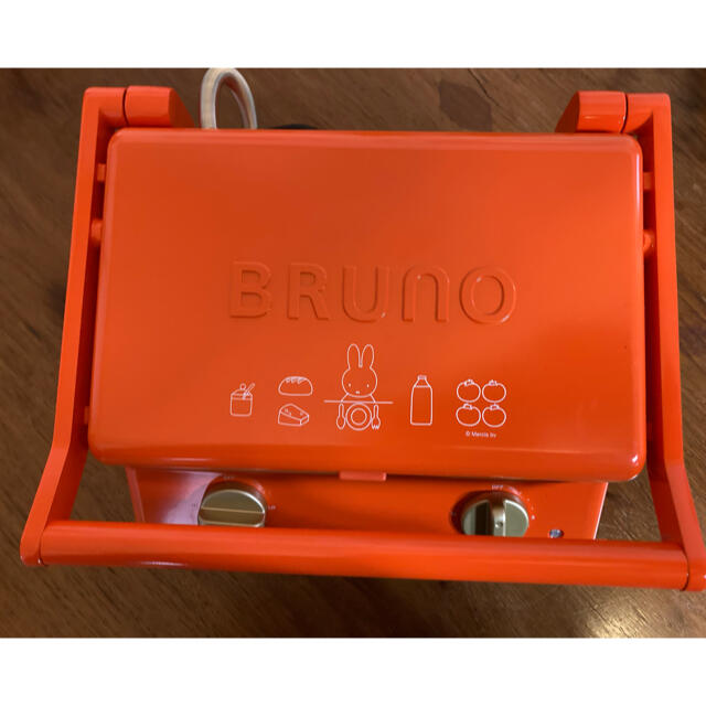 BRUNO ブルーノ ミッフィー グリルサンドメーカー ダブル