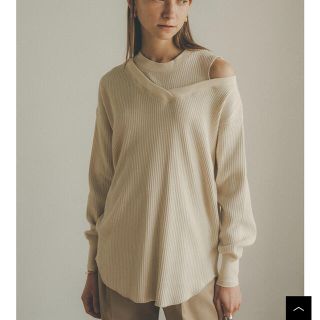 ステュディオス(STUDIOUS)の専用です！ASYMMETRY SHOULDER POINT TOPS(カットソー(長袖/七分))