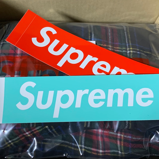 Supreme Quilted Plaid Flannel Shirt Sサイズ 1