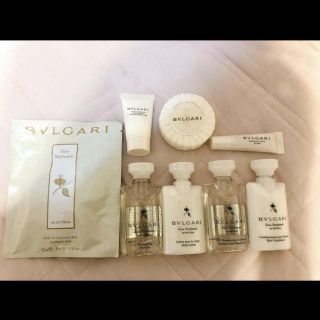 ブルガリ(BVLGARI)の新品未使用☆ブルガリ☆トラベルセット　シャンプー、コンディショナー、ボディ系等(シャンプー/コンディショナーセット)