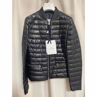 モンクレール(MONCLER)の海外限定　正規品　日本未入荷　モンクレール　ラムレザーダウン　ダウンジャケット(ダウンジャケット)