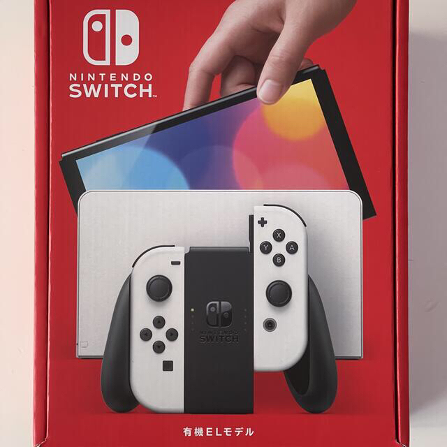 新型Nintendo Switch 有機ELモデル本体 ホワイト