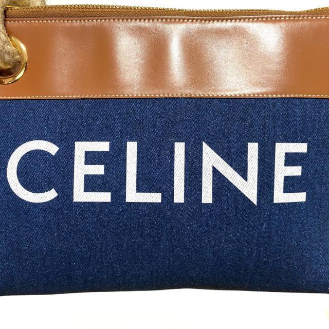 celine(セリーヌ)のセリーヌ クラッチバッグ - デニム×レザー レディースのバッグ(クラッチバッグ)の商品写真