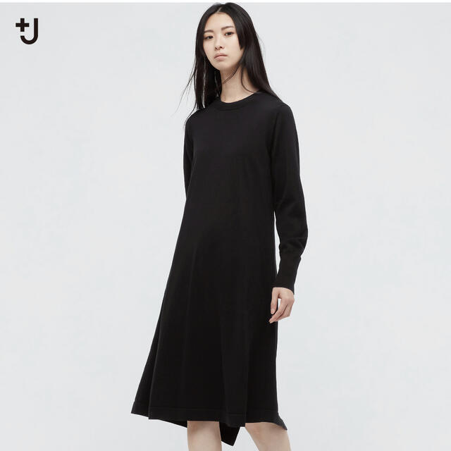 UNIQLO(ユニクロ)の♡UNIQLO +J エクストラファインメリノブレンドロングワンピース レディースのワンピース(ロングワンピース/マキシワンピース)の商品写真