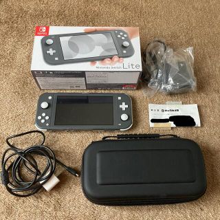 ニンテンドースイッチ(Nintendo Switch)のNintendo Switch Liteグレー(家庭用ゲーム機本体)