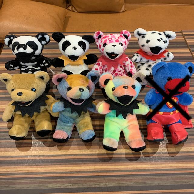 グレイトフルデッドベア Grateful dead bear 7体の通販 by グレイトフルデッドベア Grateful dead bear 7体の通販 by
