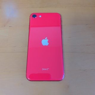 アイフォーン(iPhone)のiPhone SE2 SIMフリー版　レッド　64GB(スマートフォン本体)