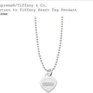 シュプリーム(Supreme)の専用　Supreme Tiffany Heart Tag Pendant(ネックレス)