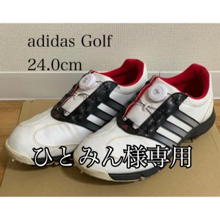 アディダス(adidas)の【adidas】レディース ゴルフシューズ boashoes F33311 (シューズ)