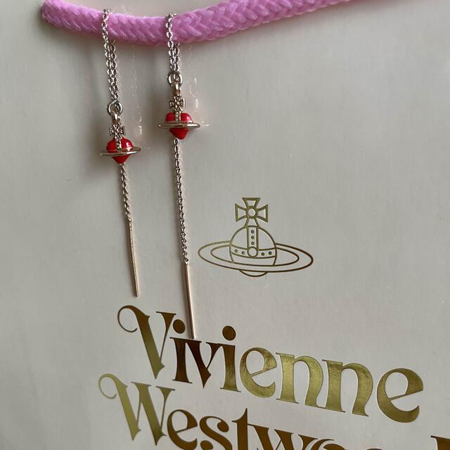 Vivienne Westwood(ヴィヴィアンウエストウッド)のVivienneWestwood ハートオーブ ピアス レディースのアクセサリー(ピアス)の商品写真