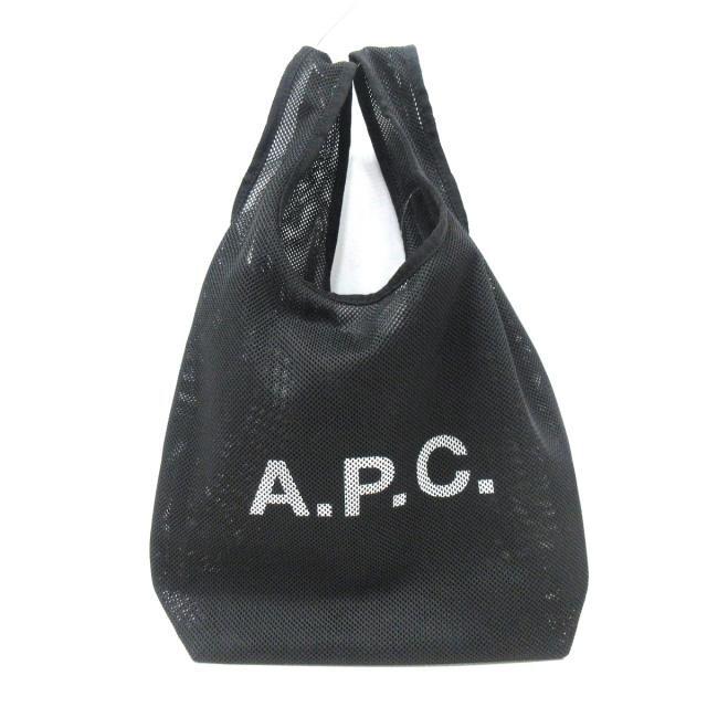 A.P.C(アーペーセー)のアーペーセー トートバッグ美品  黒×白 レディースのバッグ(トートバッグ)の商品写真